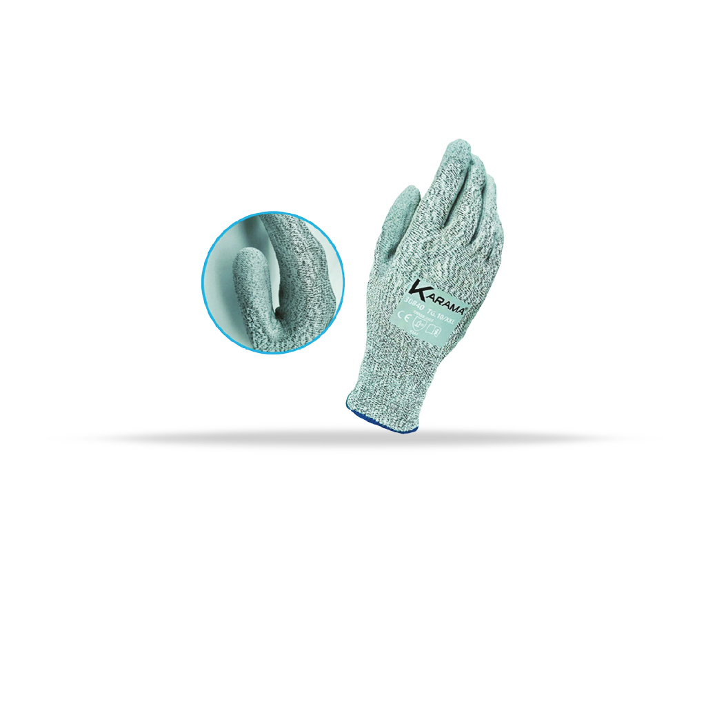Guanto Karama 30840 in fibra anti-taglio CUT B